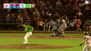 Nick Raposo singles on a ground ball to center fielder Kendall George. Hunter Fitz-Gerald scores. Jared Sundstrom to 3rd.