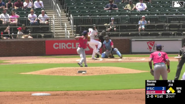 Samuel Zavala singles on a ground ball to first baseman Garret Forrester. Jordan Sprinkle scores. Anthony DePino to 2nd. Fielding error by first baseman Garret Forrester.