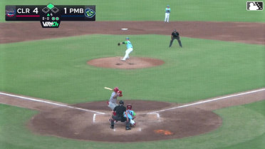 Robert Phelps homers (1) on a fly ball to left field. Manolfi Jimenez scores.