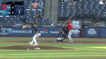 Jonathan Hogart homers (4) on a fly ball to right field.