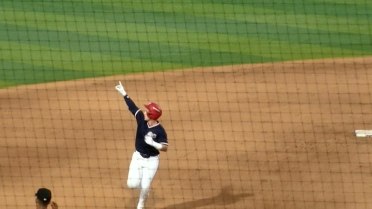 Eli Willits's solo home run