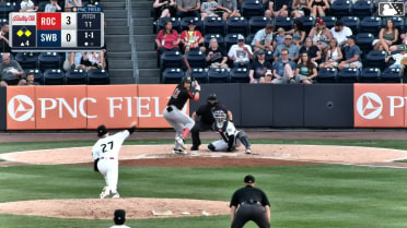 Dom Hamel In play, run(s) to Leandro Pineda