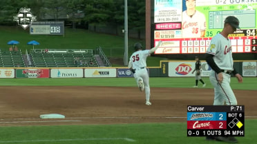 Matt Gorski hammers a two-run homer to right field