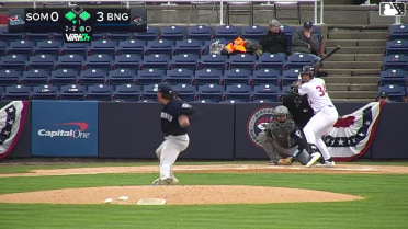 Xavier Rivas In play, run(s) to Nick Lorusso