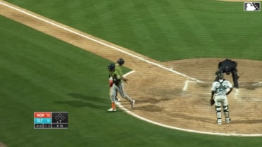 Kyle Stowers' third home run of the game