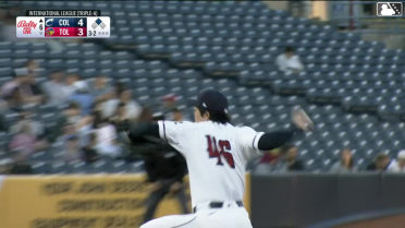 Woo-Suk Go In play, run(s) to CJ Kayfus