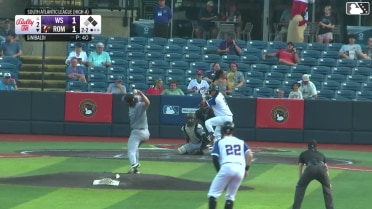 Mac Guscette singles on a sharp line drive to center fielder Ely Brown. Mason Guerra scores. Colby Jones to 2nd.