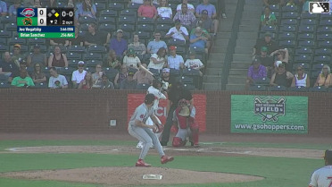 Brian Sanchez homers (8) on a fly ball to left field. Murf Gray scores.