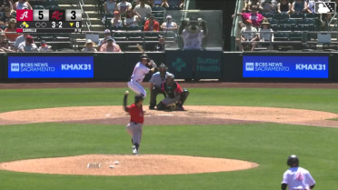 Gerardo Carrillo In play, run(s) to Turner Hill