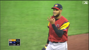 Eduardo Rodriguez throws immaculate IP for Mud Hens