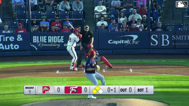 Caleb Ricketts homers (3) on a fly ball to right center field. Bryan Rincon scores. Aroon Escobar scores.