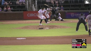 Luke Waddell walks. Ambioris Tavarez scores. Cal Conley to 3rd. Lizandro Espinoza to 2nd.