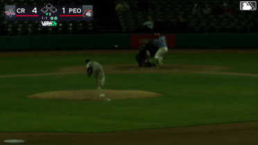 Jesús Báez's solo home run