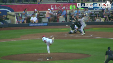 Ryan Jackson singles on a line drive to left fielder Angel Ortiz. Tirso Ornelas scores. Jake Cunningham to 3rd. Ryan Jackson to 2nd.
