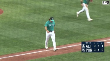 Isaac Coffey's 11th strikeout