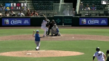 Thomas Gavello hit by pitch. Eddys Leonard scores. Will Brennan to 3rd. Dayson Croes to 2nd.