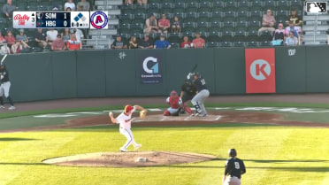 Nicholas Torres singles on a ground ball to left fielder Elijah Nunez. Owen Cobb scores. Jackson Castillo to 3rd.