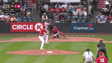 Jorge Ruiz singles on a ground ball to right fielder David Calabrese. Gage Harrelson scores. Alberto Rios to 3rd.