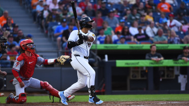 April 24: Velazquez hits grand slam, Ducks outslug Baysox, 10-8