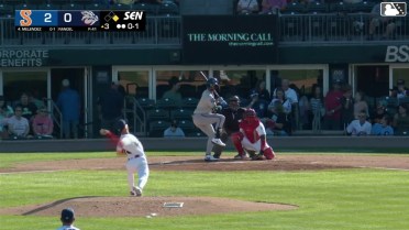 MJ Melendez homers (16) on a fly ball to left center field. Mark Vientos scores.