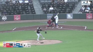 Alex Ramírez singles on a line drive to left fielder Cade Hunter. Kane Kepley scores.