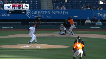 Dylan Ray In play, run(s) to Aeverson Arteaga