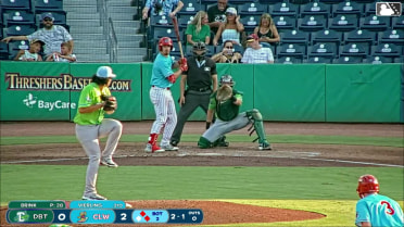 Will Vierling doubles (6) on a sharp line drive to right fielder Arnaldo Lantigua. Matthew Ferrara scores. Nolan Beltran to 3rd.