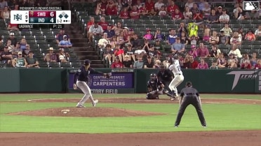 Nick Cimillo strikes out swinging.
