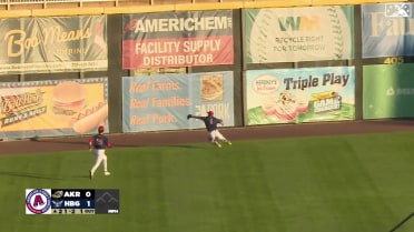 Jacob Young makes an incredible catch 