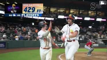 Luke Mann's three-run homer