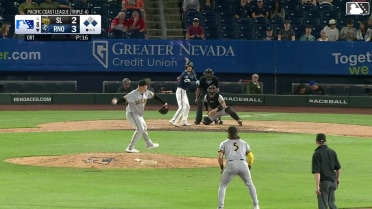 Andrew Velazquez out on a sacrifice bunt, pitcher Kaleb Ort to first baseman Jeimer Candelario. Angel Ortiz scores. Christian Cerda to 2nd.
