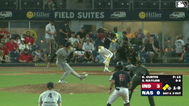 Bo Naylor singles on a ground ball to right fielder Johnathan Rodríguez. Tyler Black scores. Sal Frelick scores.