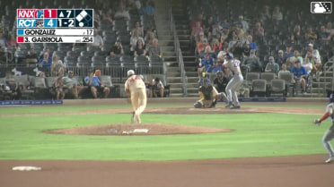 Andy Garriola homers (18) on a fly ball to left field. Alex Ramírez scores. Jefferson Rojas scores.