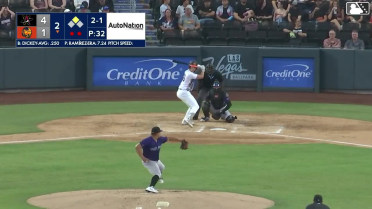 Jared Dickey homers (2) on a fly ball to right center field. Drew Swift scores.
