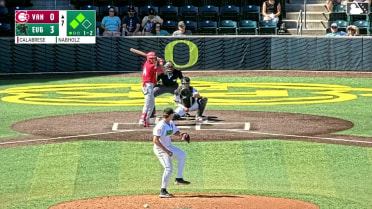 David Calabrese singles on a line drive to shortstop Jhonny Level. Jaxson West scores.