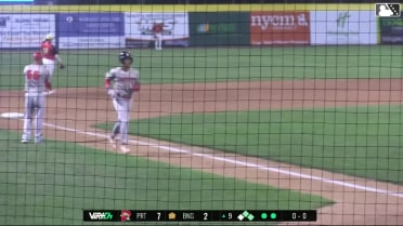 Jhostynxon Garcia drills his first Double-A homer