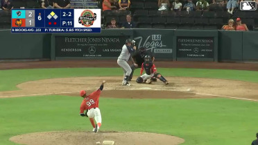 Yunior Tur In play, run(s) to Trenton Brooks