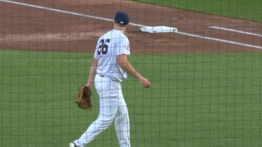 Ben Hess strikes out seven in a row