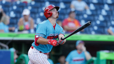 Vierling Belts First Career Homer in Loss