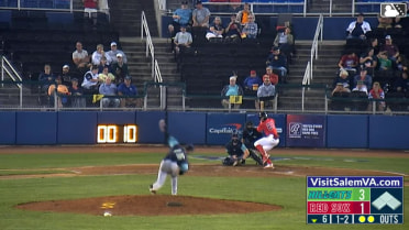 Jackson Humphries' sixth strikeout