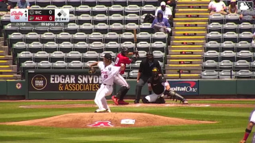Charlie Szykowny singles on a line drive to right fielder Shalin Polanco. Bo Davidson scores.