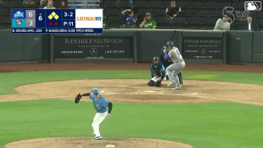 Nick Senzel hits a grand slam (1) to center field. Zach Ehrhard scores. Ryan Fitzgerald scores. Ryan Ward scores.