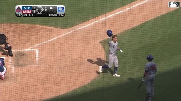 Twins prospect Kyler Fedko's solo homer