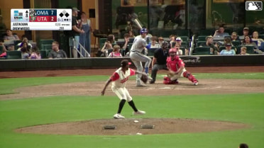 Justin Dunn In play, run(s) to Drew Waters