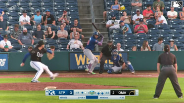 Eli Morgan In play, run(s) to Hendry Mendez