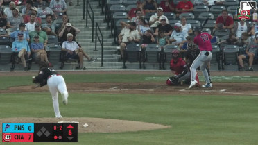 Aiva Arquette homers (7) on a fly ball to left field.