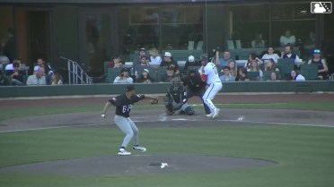 Jose Siri homers (5) on a fly ball to center field.