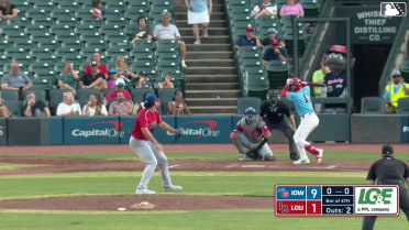 Will Banfield singles on a fly ball to center fielder Justin Dean. Francisco Urbaez scores. Austin Hendrick to 3rd.
