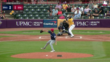Thayron Liranzo out on a sacrifice fly to center fielder Jose Ramos. Seth Stephenson scores. Peyton Graham to 3rd.