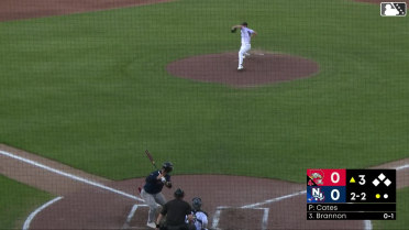 Brooks Brannon homers (18) on a fly ball to center field.